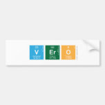 VERO  Bumper Stickers