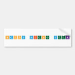 Happy science week  Bumper Stickers