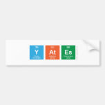 Yates  Bumper Stickers