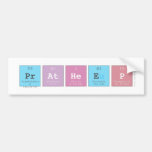Pratheep  Bumper Stickers