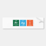 Pragi  Bumper Stickers