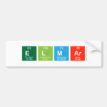 Elmar  Bumper Stickers
