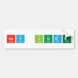 Hey Jude  Bumper Stickers