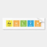 Ashlyn  Bumper Stickers