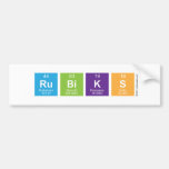 Rubiks  Bumper Stickers