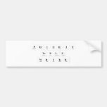 Periodic
 Table
 Writer  Bumper Stickers