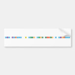 feliz navidad, te deseo mucho exito y felicidad  Bumper Stickers