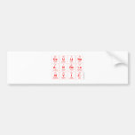 Cauline 
 Angela
 Alviz  Bumper Stickers