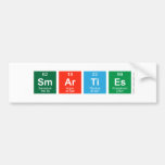 Smarties  Bumper Stickers