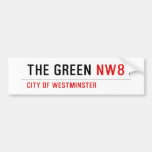 THE GREEN  Bumper Stickers
