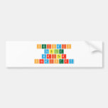 Periodic
 Table
 Writer
 Chemistry  Bumper Stickers