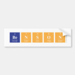 BENSON   Bumper Stickers