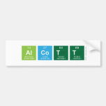 Alcott  Bumper Stickers