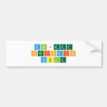 Abijeet
 periodic
 table  Bumper Stickers