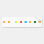 n o  b i tc h e s  Bumper Stickers