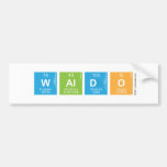 waldo  Bumper Stickers