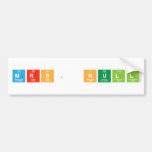 Mrs. Null  Bumper Stickers