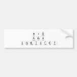 BJU
 Press
 Chemistry  Bumper Stickers