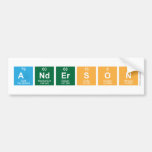 Anderson  Bumper Stickers