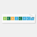 Bienvenidos  Bumper Stickers