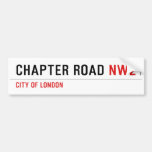 Chapter Road  Bumper Stickers