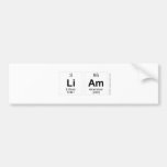 liam  Bumper Stickers