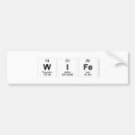 Wife  Bumper Stickers