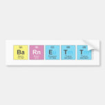 Barnett  Bumper Stickers
