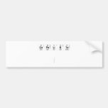 Capolista
 
   Bumper Stickers