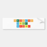Periodic
 Table
 Writer  Bumper Stickers