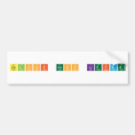 geloof hoop liefde  Bumper Stickers