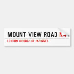 MOUNT VIEW ROAD  Bumper Stickers