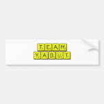 Team
 Yabut  Bumper Stickers