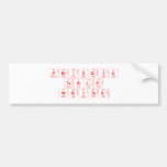 Periodic
 Table
 Writer  Bumper Stickers