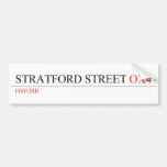 Stratford Street  Bumper Stickers