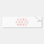 somos
 materia
 estelar  Bumper Stickers