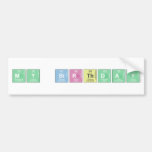 My Birthday  Bumper Stickers