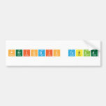 Periodic Table  Bumper Stickers