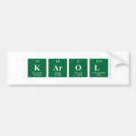 Karol  Bumper Stickers