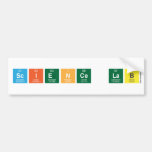 SCIENCE LAB  Bumper Stickers