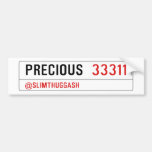 Precious   Bumper Stickers