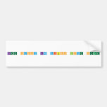 free happy life vision love peace  Bumper Stickers