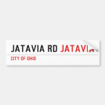 jatavia rd  Bumper Stickers
