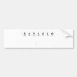 Bioprocesos
 
   Bumper Stickers