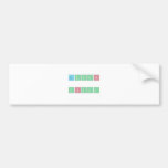
 Emaan 
 
 Ahmad
   Bumper Stickers