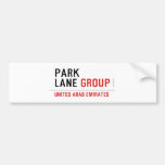 Park Lane  Bumper Stickers