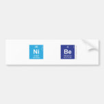 Ni BE  Bumper Stickers