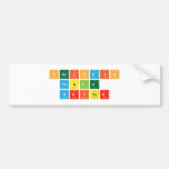 Periodic
 Table
 Writer  Bumper Stickers