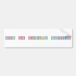 Term one physical sciences  Bumper Stickers