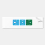 AYLA  Bumper Stickers